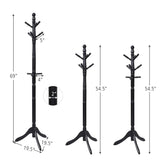  Wood Coat Rack - Tangkula