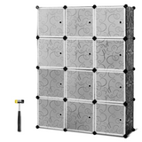 Tangkula DIY Storage Cubes, Portable Clothes Closet