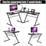 L-Shaped Desk Corner Computer Desk