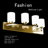Bathroom Vanity Lamp Brushed Nickel Wall Mounted Vanity Lighting Fixture