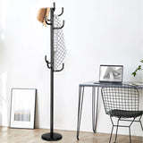 Tangkula Metal Coat Rack Hat Stand