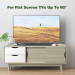 Modern TV Stand for Flat TVs Up to 60" - Tangkula