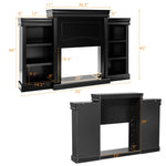 70 Inches Freestanding Mantel Stand - Tangkula