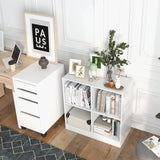 Tangkula 4-Cube Bookcase, Freestanding Open Bookshelf for Living Room Kids Room