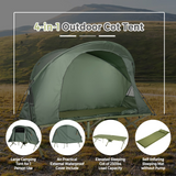 4-in-1 Camping Cot Tent - Tangkula