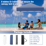 6.6 ft x 6.6 ft Outdoor Pop-up Instant Canopy Tent - Tangkula