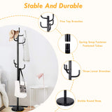 Tangkula Metal Coat Rack Hat Stand