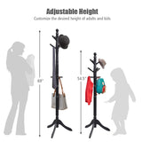  Wood Coat Rack - Tangkula