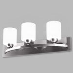 Bathroom Vanity Lamp Brushed Nickel Wall Mounted Vanity Lighting Fixture - Tangkula