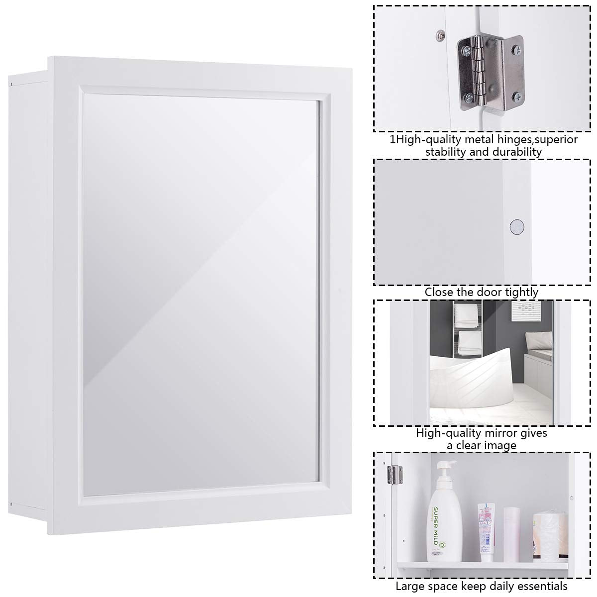 Mirrored Bathroom Cabinet