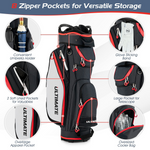9.5" Golf Cart Bag - Tangkula