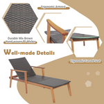 4-Position Adjustable Recliner with Fully Flat Position