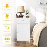 Tangkula Bathroom Floor Storage Cabinet