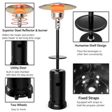 Tangkula 50,000 BTU Outdoor Patio Heater, Porch Propane Heater