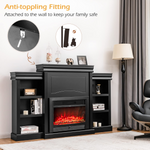 70 Inches Freestanding Mantel Stand - Tangkula
