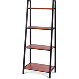Tangkula 4-Tier Ladder Shelf
