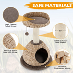 Modern Cat Tree for Indoor Cats - Tangkula