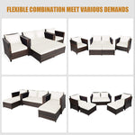 5 Pieces Patio Furniture Set - Tangkula