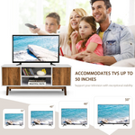 2 Door TV Stand for TVs up to 50 inch Flat Screen - Tangkula