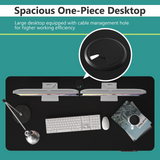Tangkula Electric Standing Desk, Height Adjustable Motorized Office Desk