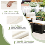 5 Piece Patio Furniture Set - Tangkula