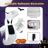 Tangkula 5 FT Halloween Inflatable Ghost, Blow-up Hanging Decoration with 2 Built-in LED Lights & Powerful Blower