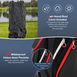 9.5" Golf Cart Bag - Tangkula
