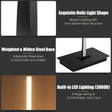 Tangkula Helix LED Floor Lamp for Living Rooms
