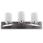 Bathroom Vanity Lamp Brushed Nickel Wall Mounted Vanity Lighting Fixture - Tangkula