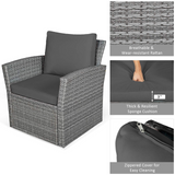 Tangkula 4 Pieces Patio Furniture Set