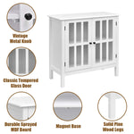 Sideboard Buffet Storage Cabinet - Tangkula