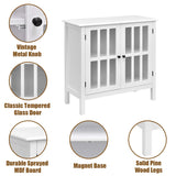 Sideboard Buffet Storage Cabinet - Tangkula