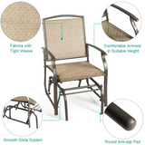 Tangkula 3PCS Bistro Set, Patio Bistro Furniture Set