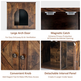 Tangkula Cat Litter Box Enclosure, Hidden Cat Washroom