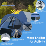 Tangkula 6 Person Camping Tent with Screen Room
