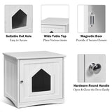 Cat Litter Box Furniture Hidden - Tangkula