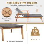 4-Position Adjustable Recliner with Fully Flat Position