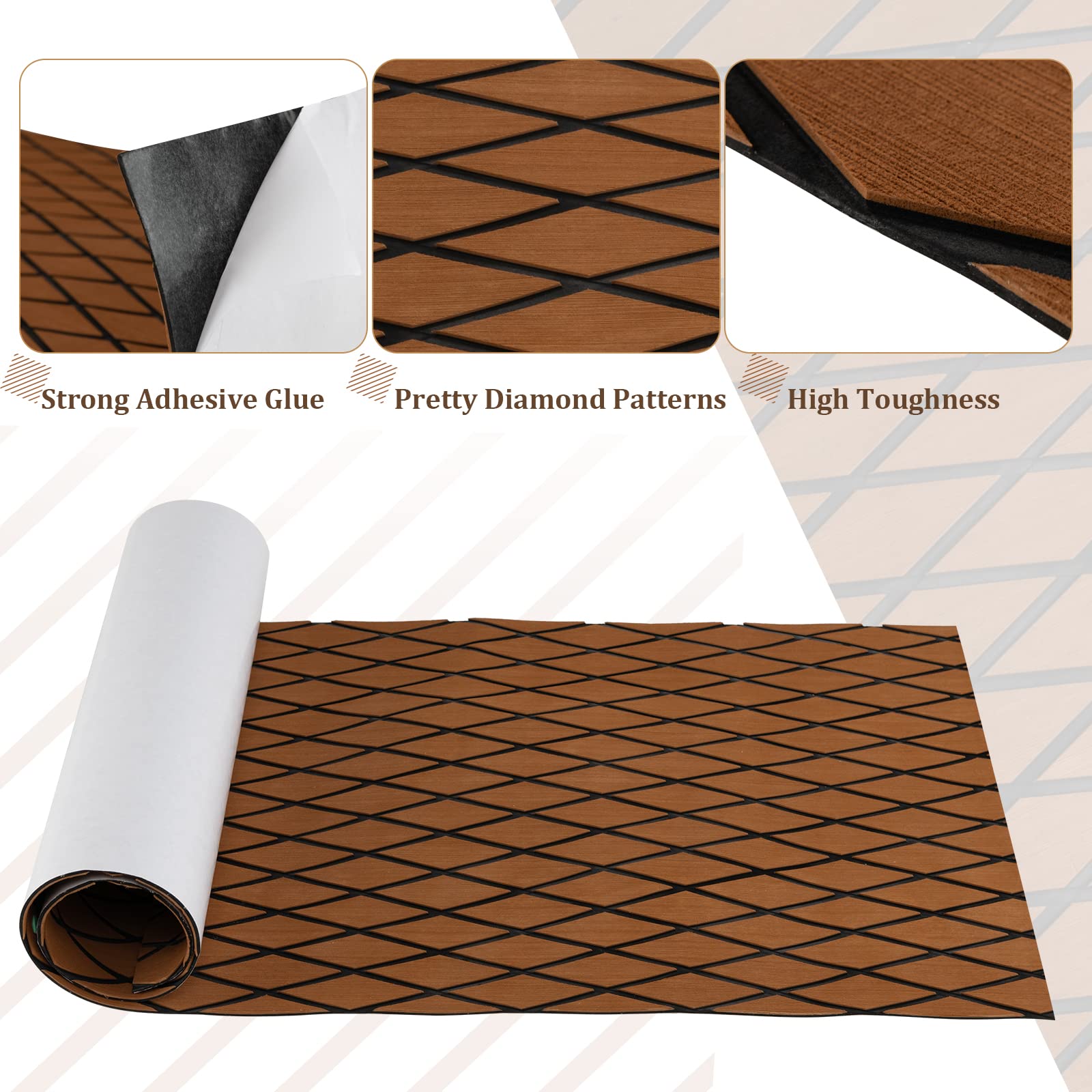 Tangkula EVA Foam Boat Decking Sheet