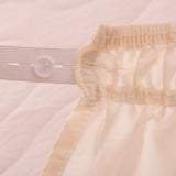 Tangkula Bed Wrap Ruffled Bed Skirt