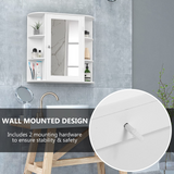 Tangkula Bathroom Medicine Cabinet with Mirror