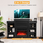 70 Inches Freestanding Mantel Stand - Tangkula