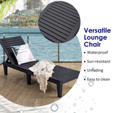 Tangkula Outdoor Chaise Lounge Chair