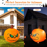 4 Ft Halloween Inflatable Pumpkin with Build-in LED Lights & Blower