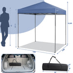 6.6 ft x 6.6 ft Outdoor Pop-up Instant Canopy Tent - Tangkula