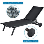 Outdoor Aluminum Chaise Lounge