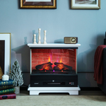  27 Inch Freestanding Fireplace - Tangkula