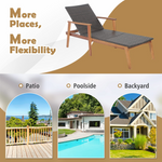 4-Position Adjustable Recliner with Fully Flat Position