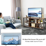 Tangkula Mid Century Modern TV Stand for 65 inch TV