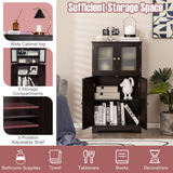 Tangkula Multipurpose Home Organizer for Hallway Living Room Office