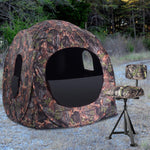 360 Swivel Camo Hunting Chair - Tangkula